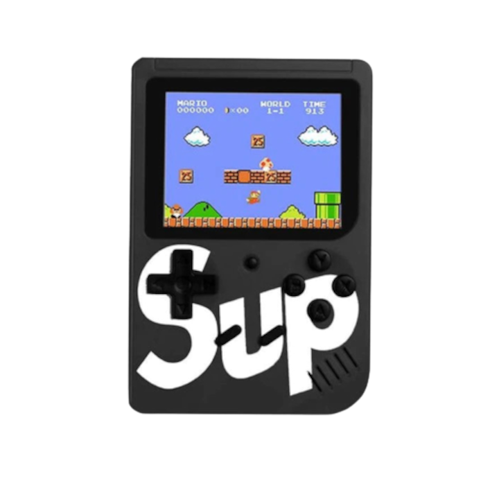 Consola SUP Game Box Dalys®, 400 jocuri, rotita volum, ecran LCD de 3.0
