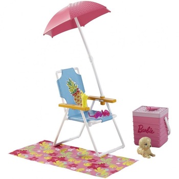 Set de joaca Mattel Barbie Plaja Set de joaca Mattel Barbie Plaja