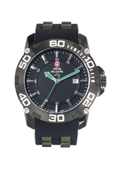 Ceas Swiss Militaire Rocky verde Ceas Swiss Militaire Rocky verde