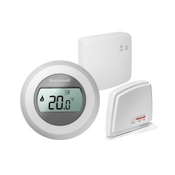 Termostat Smart Honeywell Y87RFC, wireless, Gateway, 5-35°C, display Lcd, App, Baterii, Alb Termostat Smart Honeywell Y87RFC, wireless, Gateway, 5-35°C, display Lcd, App, Baterii, Alb