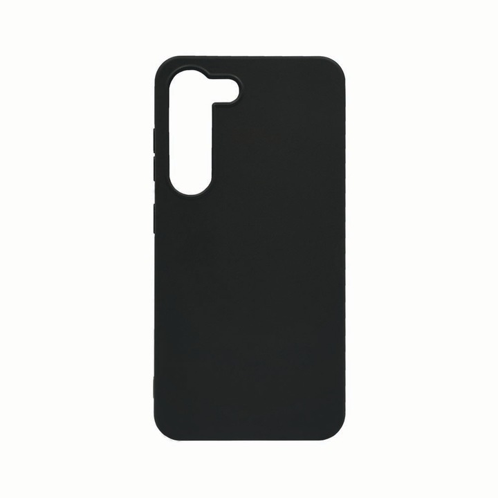 BestCase Szilikon telefontok, Samsung Galaxy S23, Slim 0.8 MM, Fekete
