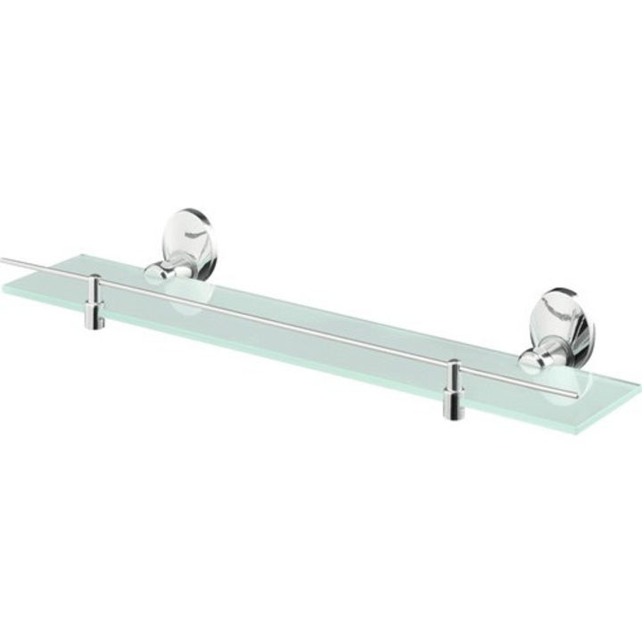 Etajera baie din sticla Bisk Emotion 50x14,5x6 cm