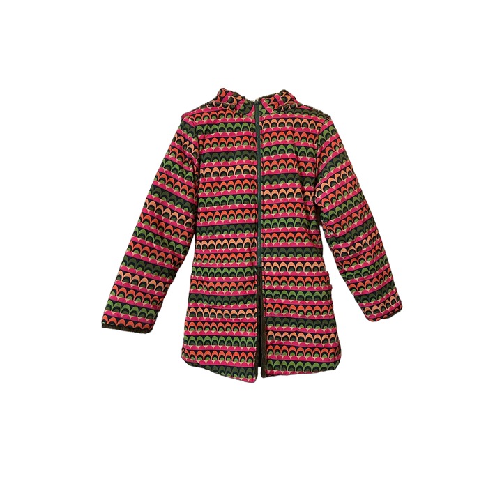 Téli kabát kapucnival, lányoknak, Rosalita Senoritas-Tenbury, Multicolor, 4 év