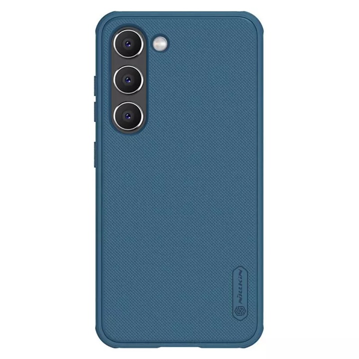 Husa pentru Samsung Galaxy S23, Nillkin Super Frosted Shield Pro, Blue