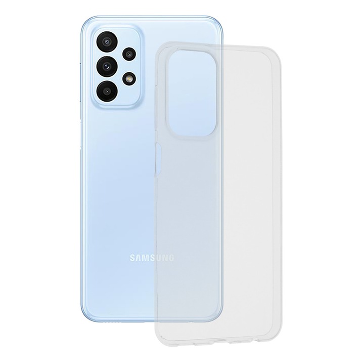 Husa pentru Samsung Galaxy A23 / A23 5G - Techsuit Clear Silicone - Transparenta