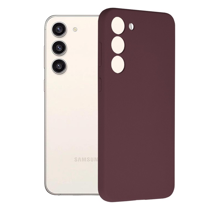 ΠΠ΅ΠΉΡ Π·Π° Samsung Galaxy S23 Plus, Techsuit Soft Edge Silicone, Plum Violet