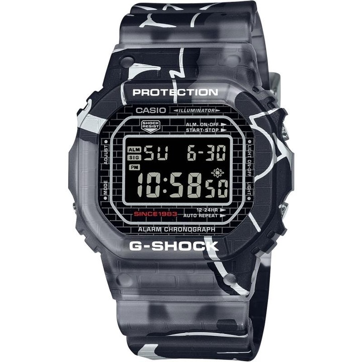 Férfi karóra Casio G-Shock DW-5000SS-1ER Quartz Grey
