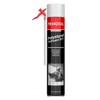 Spuma adeziva PENOSIL Premium Polystyrol FixFoam 877 pentru constructii, de pai 750 ml Spuma adeziva PENOSIL Premium Polystyrol FixFoam 877 pentru constructii, de pai 750 ml