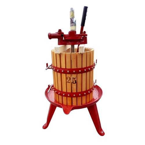 Presa manuala pentru struguri, cu clichet Marchisio TR25, 20 kg/transa