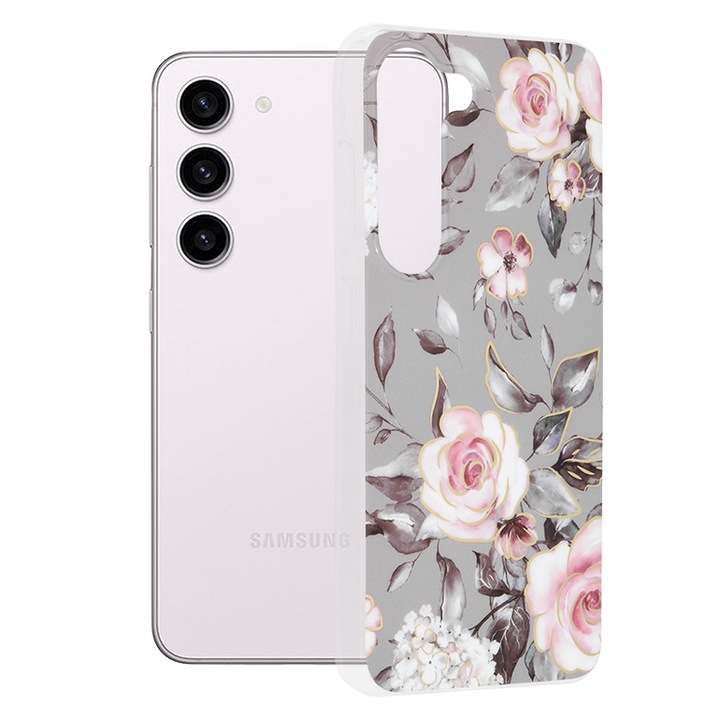 Кейс за Samsung Galaxy S23, Полиуретан, Bloom of Ruth Gray
