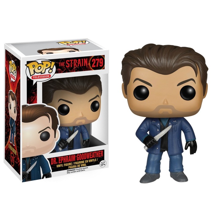 Figurina Funko POP! The Strain Dr. Ephraim Goodweather 279, Funko, 11 cm, Multicolor
