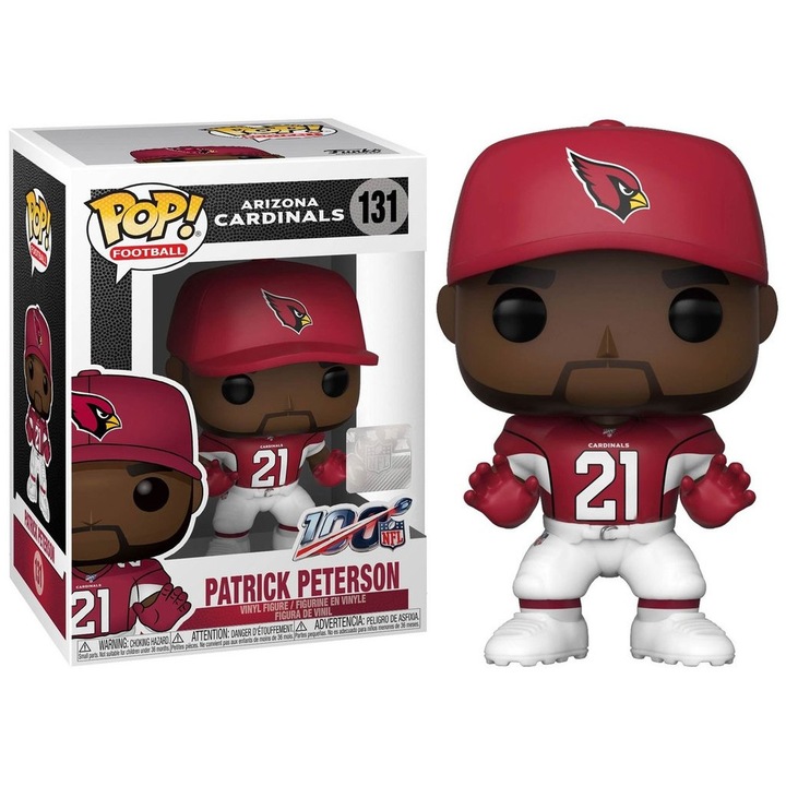 Figura Funko POP! NFL Cardinals Patrick Peterson 131, 10cm
