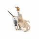 Figurina Papo - Personaje medievale, Cavalerul unicorn
