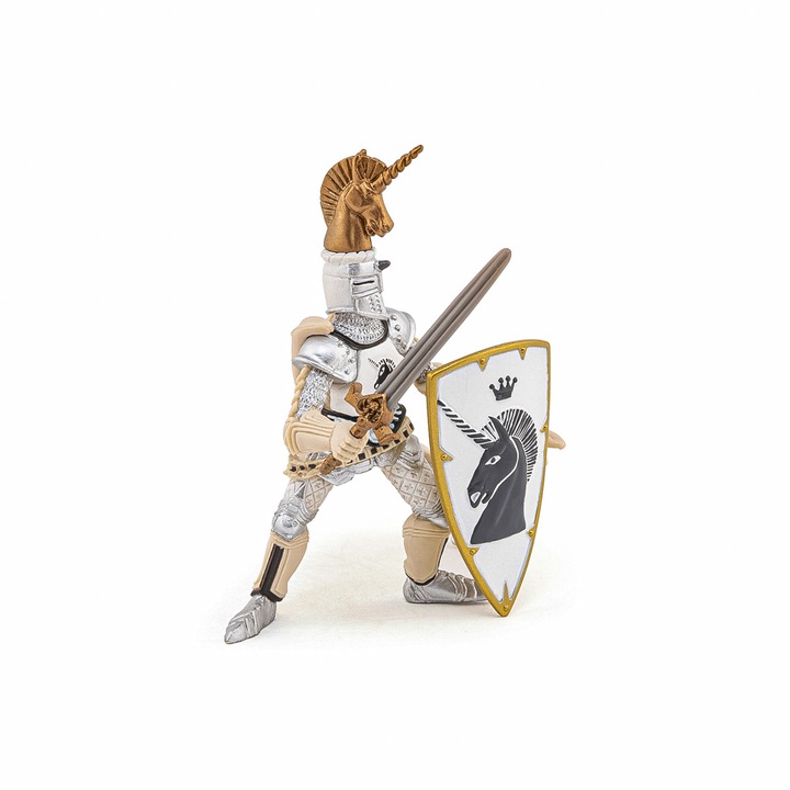 Figurina Papo - Personaje medievale, Cavalerul unicorn