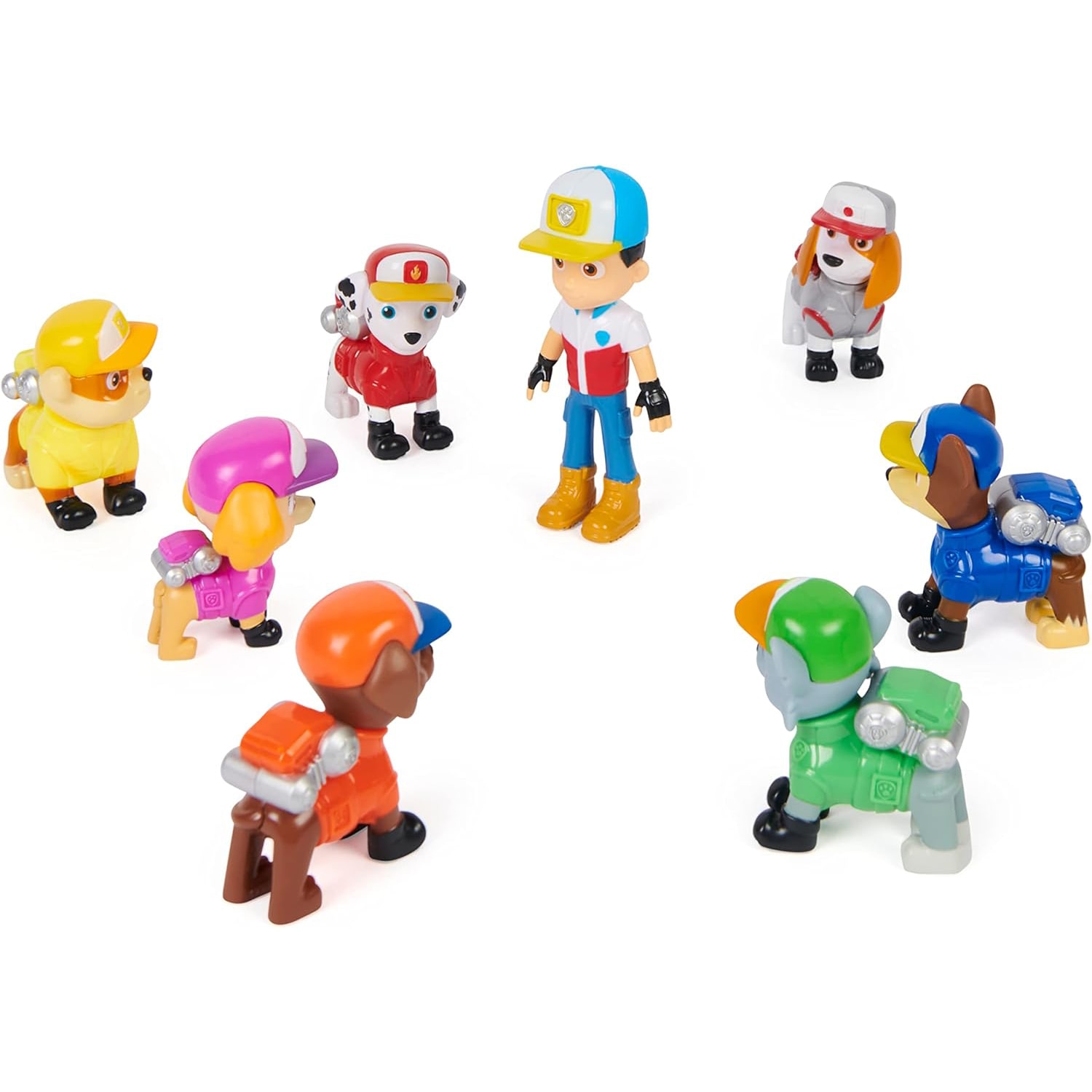 Set 8 figurine Paw Patrol Big Truck Pups 