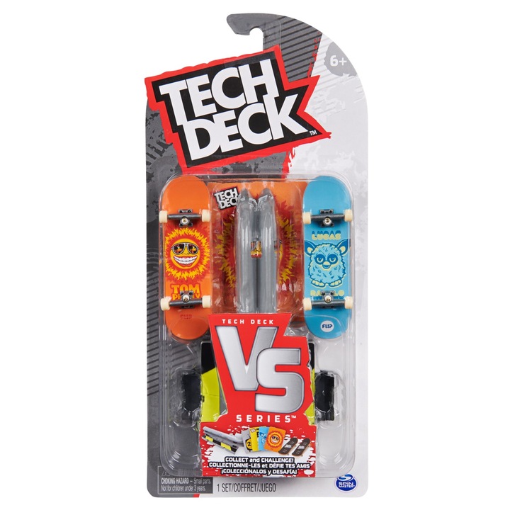 Set Tech Deck Vs. Series - Obstacol si fingerboard Lucas