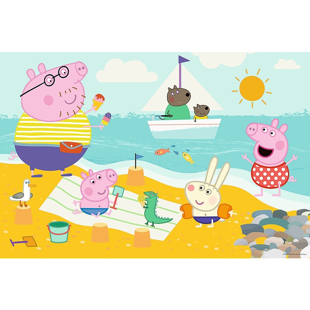 Puzzle Trefl Primo Super Maxi, Peppa Pig, Ziua fericita a lui Peppa, 24 ...