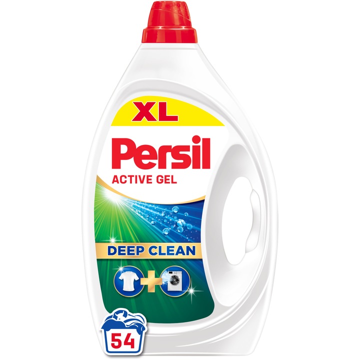 Detergent de rufe lichid Persil Power Gel, 54 spalari, 2,43L
