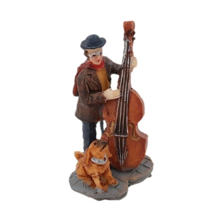 Figurina decorativa, Ceramica, 6.5x4cm, Multicolor