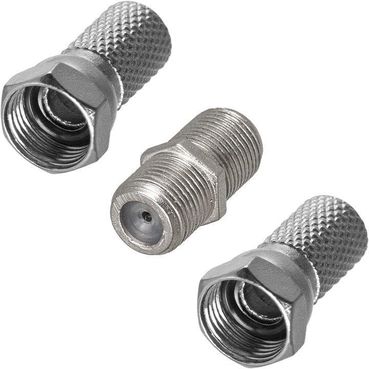 Комплект кабелни съединения, Libox, 6,8 mm, сребрист