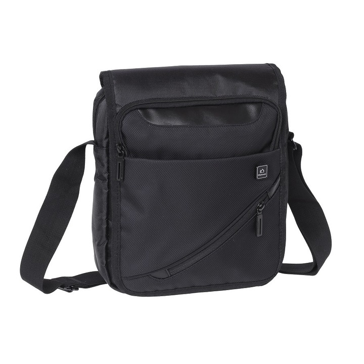 Válltáska, Diplomat, LC 953, Fekete