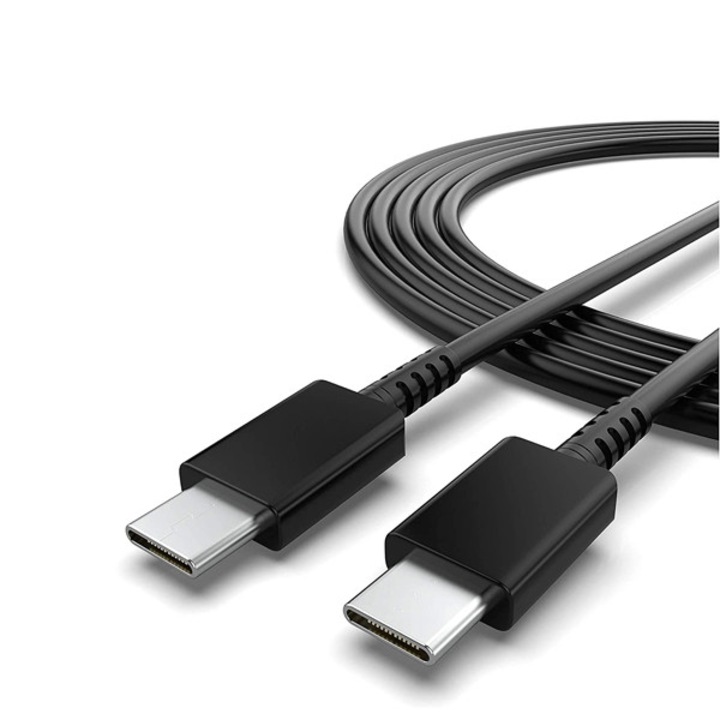Cablu compatibil cu Samsung USB Type-C, 3A, 1m, negru