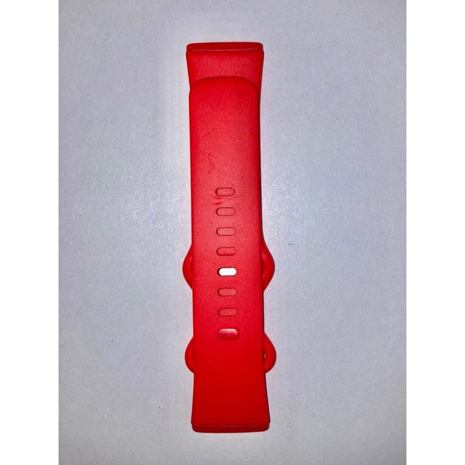 Силиконова каишка, съвместима с Fitbit Versa 3 S, червена, Quick