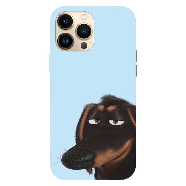 Husa compatibila cu Apple iPhone 12 / iPhone 12 Pro, Viceversa, model Buddy The Secret Life of Pets, Silicon, TPU