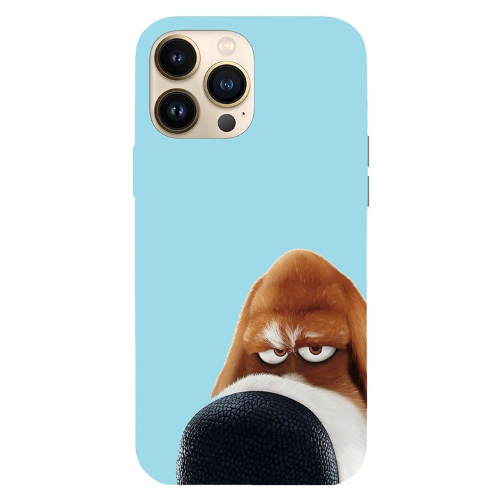 Husa compatibila cu Apple iPhone 12 / iPhone 12 Pro, Viceversa, model Pops The Secret Life of Pets, Silicon, TPU