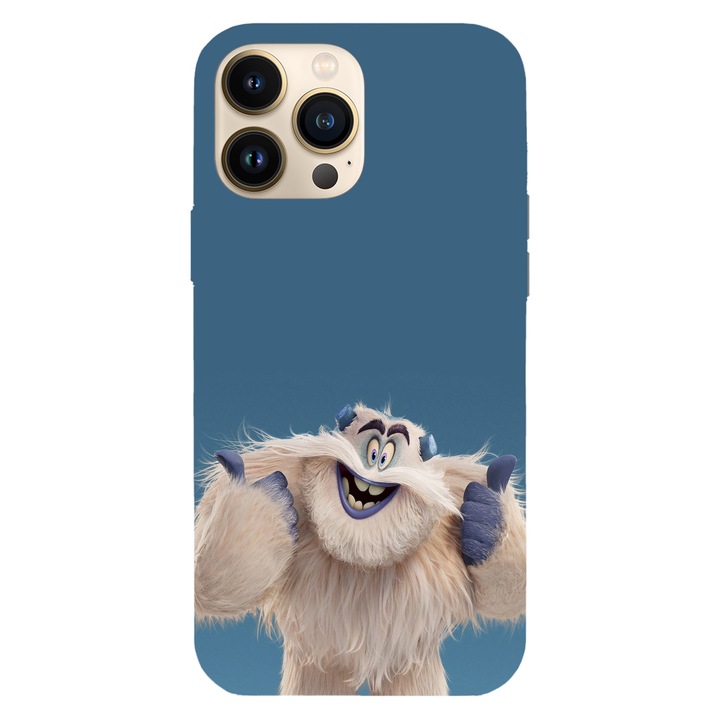 Husa compatibila cu Apple iPhone 12 / iPhone 12 Pro, Viceversa, model Dorgle Smallfoot, Silicon, TPU