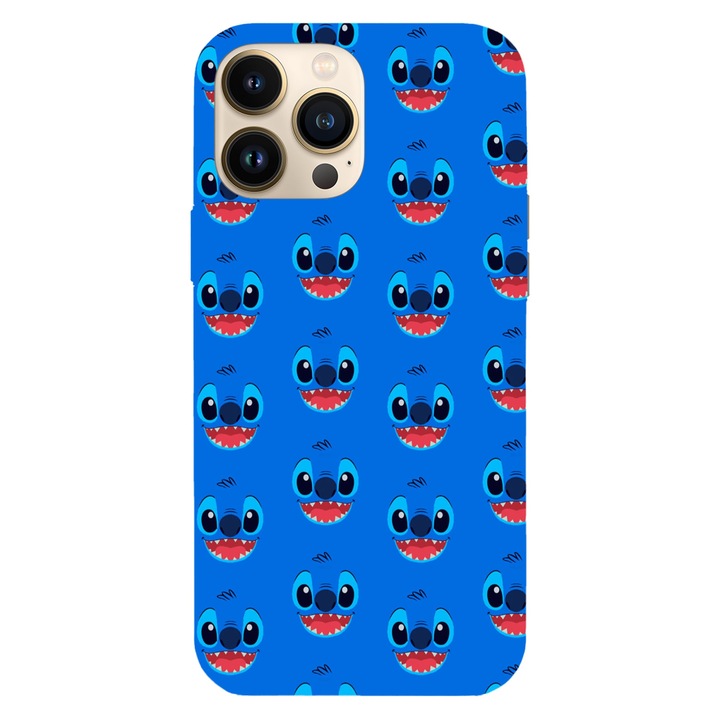 Husa compatibila cu Apple iPhone 12 / iPhone 12 Pro, Viceversa, model Stitch pattern, Silicon, TPU