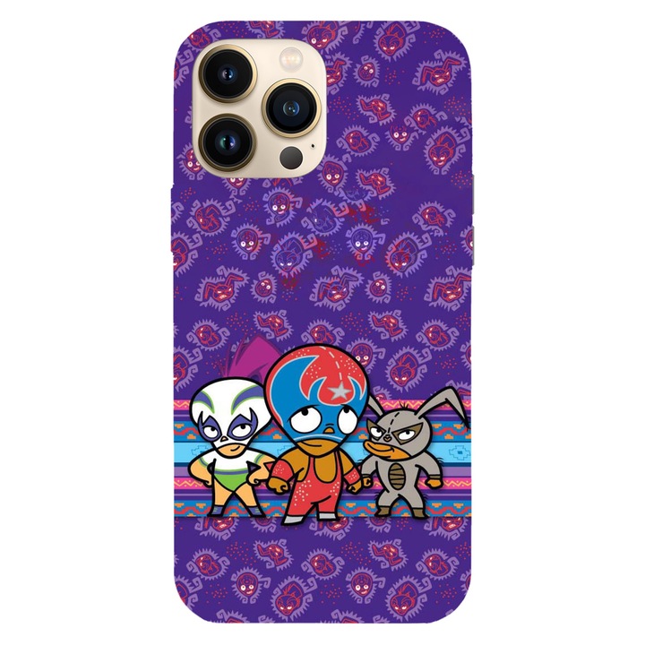 Husa compatibila cu Apple iPhone 12 / iPhone 12 Pro, Viceversa, model The tree lucha Mucha Lucha, Silicon, TPU