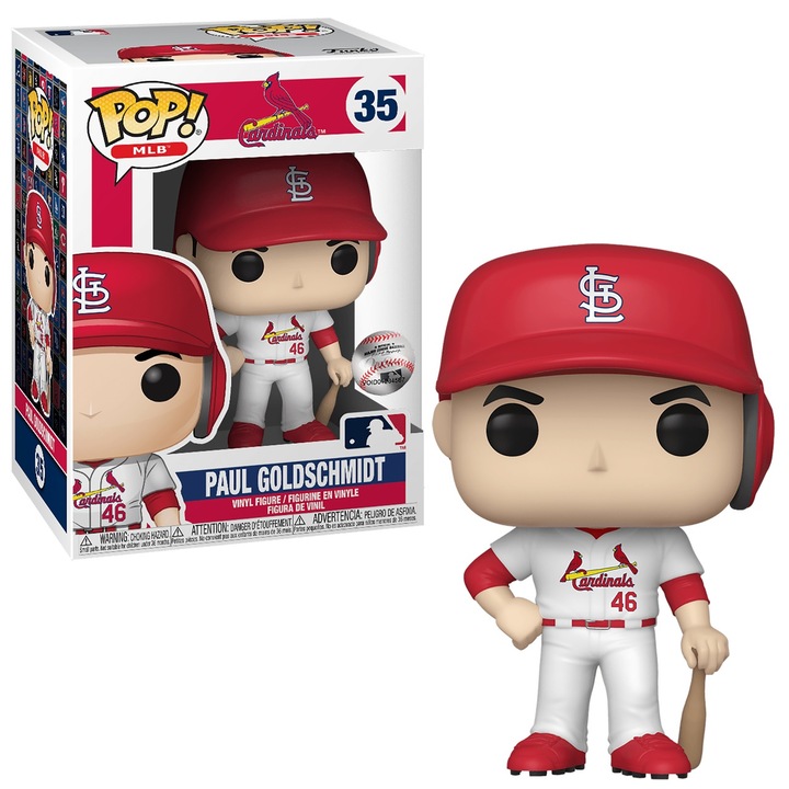 Figura Funko POP! MLB Cardinals Paul Goldschmidt 35, 10cm