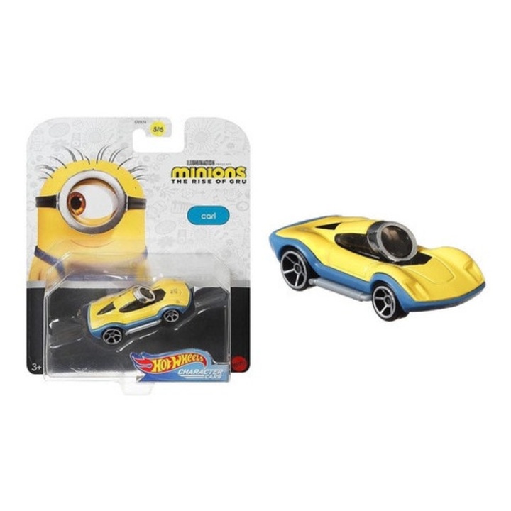 Masinuta Carl, Mattel, Hot Wheels, Minions