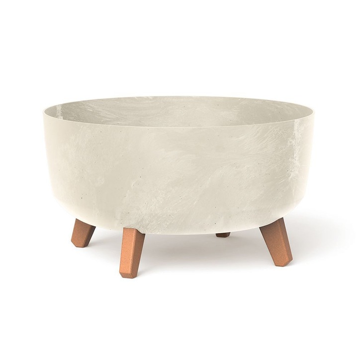 Ghiveci decorativ Prosperplast, 38 cm, Nisip