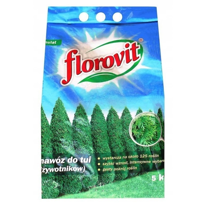 Ingrasamant pentru tuia, Florovit, 5kg