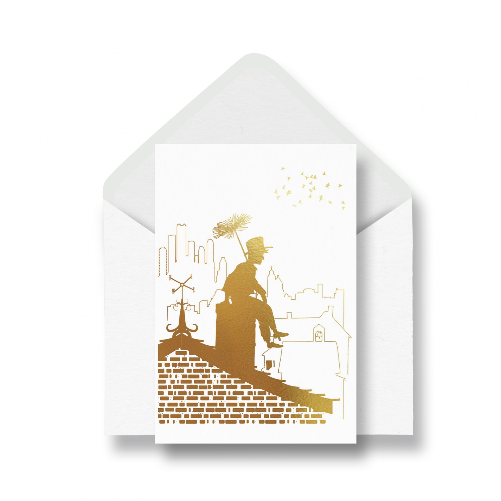 Felicitare cu plic Cosar, model de Martisor