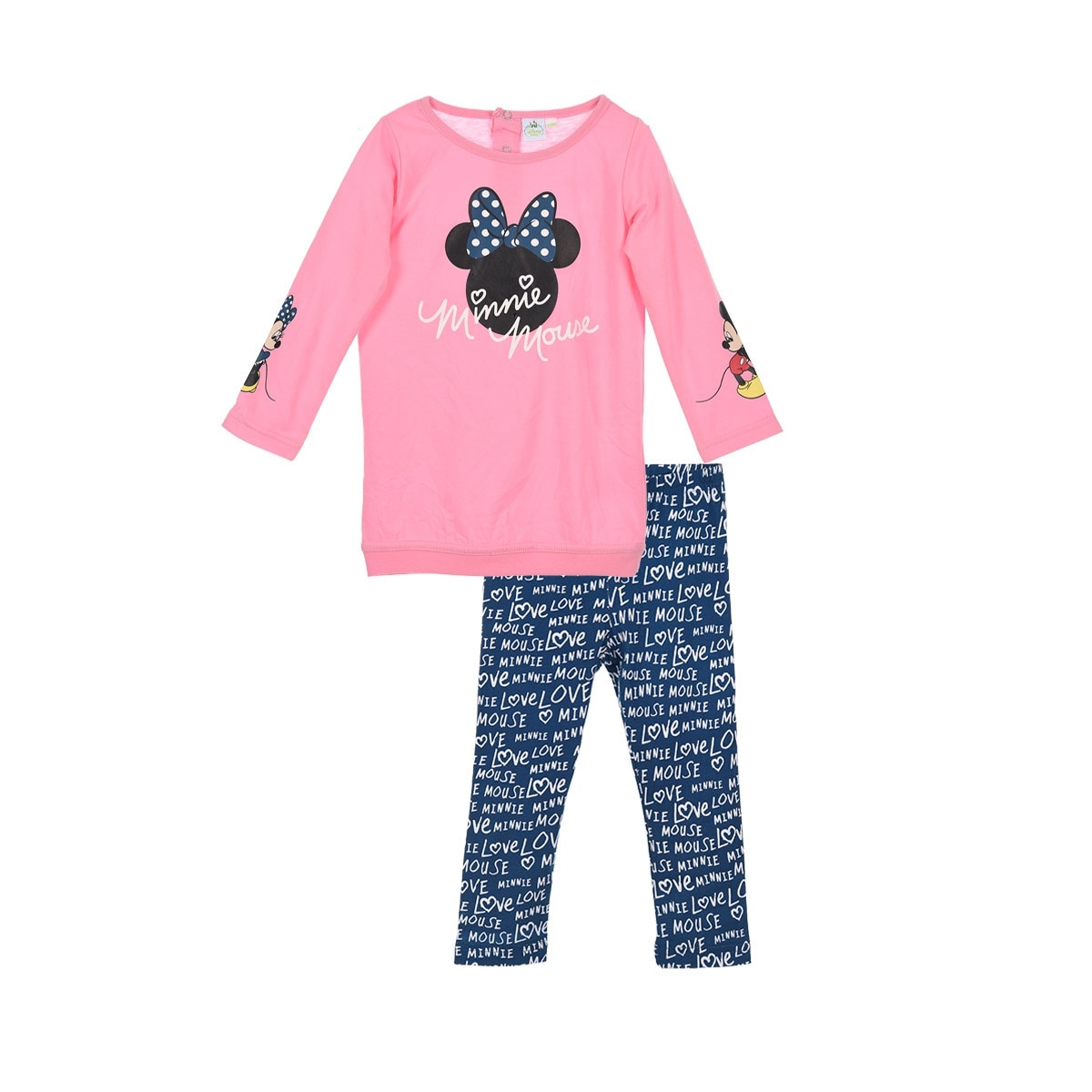 Compleu Disney Minnie Mouse bleumarin 12 luni