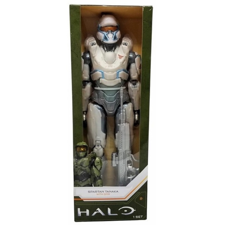 Figurina Halo Spartan Tanaka, Jazwares, 30 cm, Multicolor