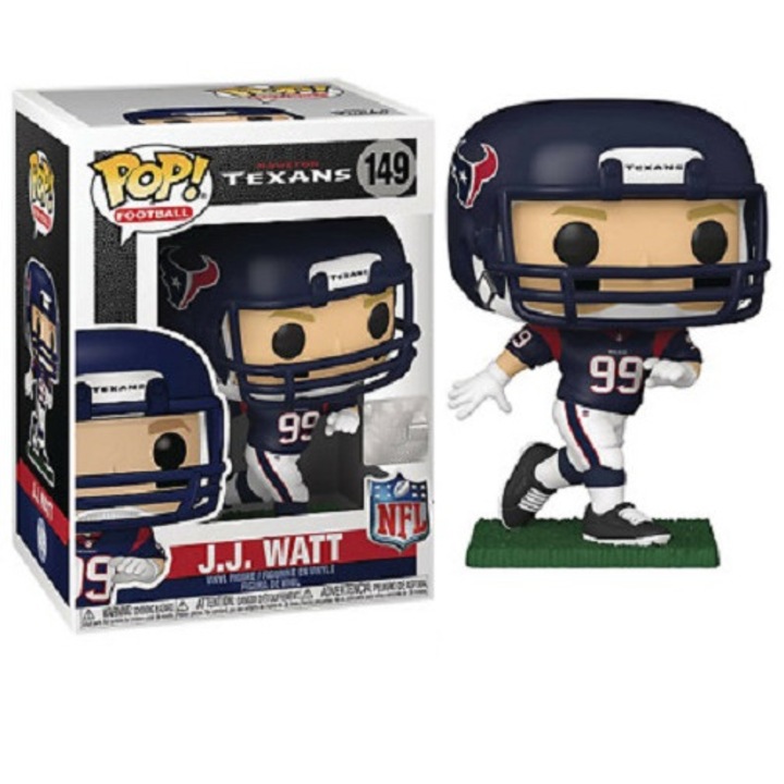 Figurina cu J.J. Watt, FunKo, 10 cm, Multicolor