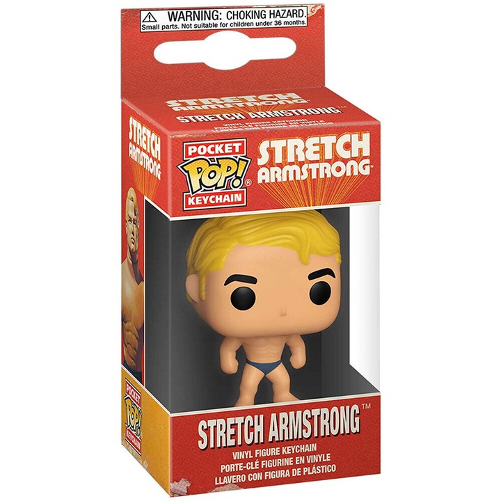 Funko kulcstartó Stretch Armstrong, 4cm