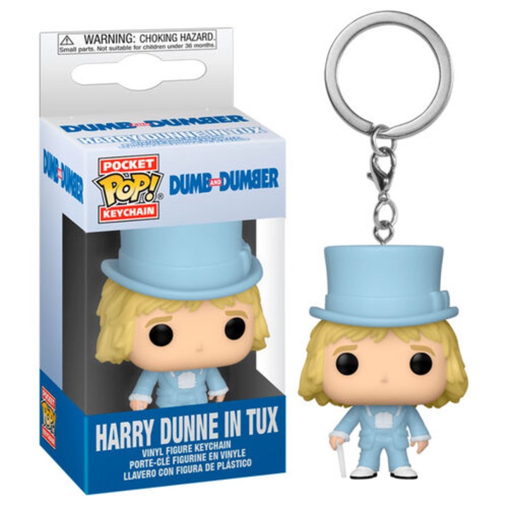 Funko kulcstartó Dumb and Dumber Harry Dunne in Tux, 6cm