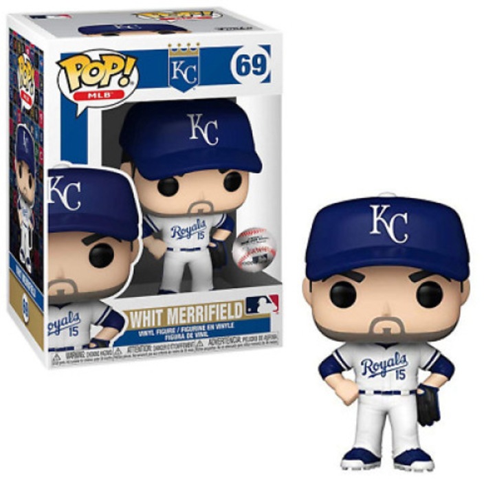 Figura Funko POP! MLB KC Royals Whit Merrifield 69, 10cm