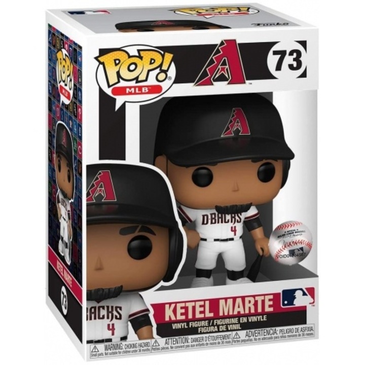 Figura Funko POP! MLB Diamondbacks Ketel Marte 73, 10cm