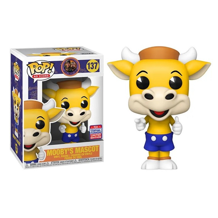 Figurina cu Mooby's Mascot, FunKo, 10 cm, Multicolor