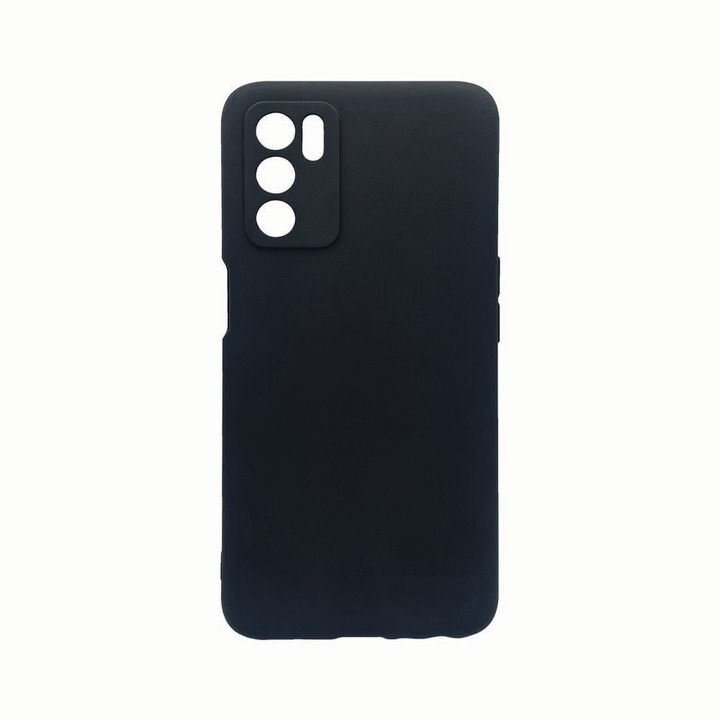 Husa BestCase®, Compatibila Cu OPPO A54s, Slim 0.8 MM, Rezistenta la uzura, Protectie Camera, Negru