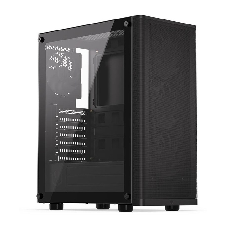 Настолен компютър PIC Game Extreme i9-12900K RX580 D5, PC-GE-I9-12900KRX580D5, Windows 11 Pro, Intel Core i9-12900K (16-ядрен) BOX, BIOSTAR AMD Radeon RX580 8GB GDDR5, ADATA 8GB DDR5 5600 MHz U-DIMM