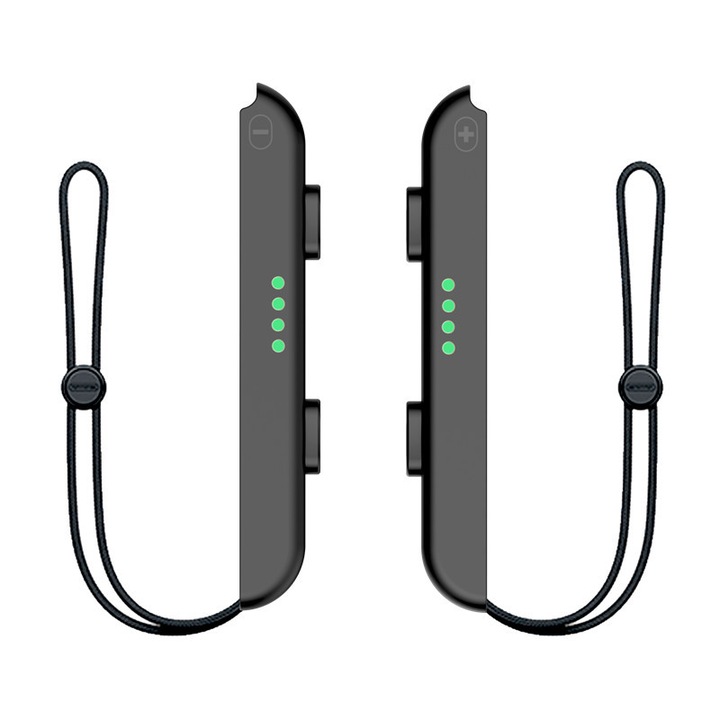 Roffie joy-con kiegészítő készlet, 2 db, csúszásgátló, Nintendo Switch/Switch OLED kompatibilis, fekete