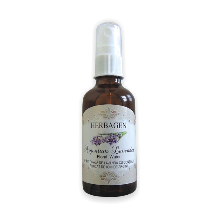 Virágvíz Argentum Levendula, HERBAGEN, 50 ml