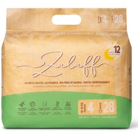 Scutece chilotel de unica folosinta din bambus, Nr. 4, 9-14 kg, 28 bucati, Zuluff